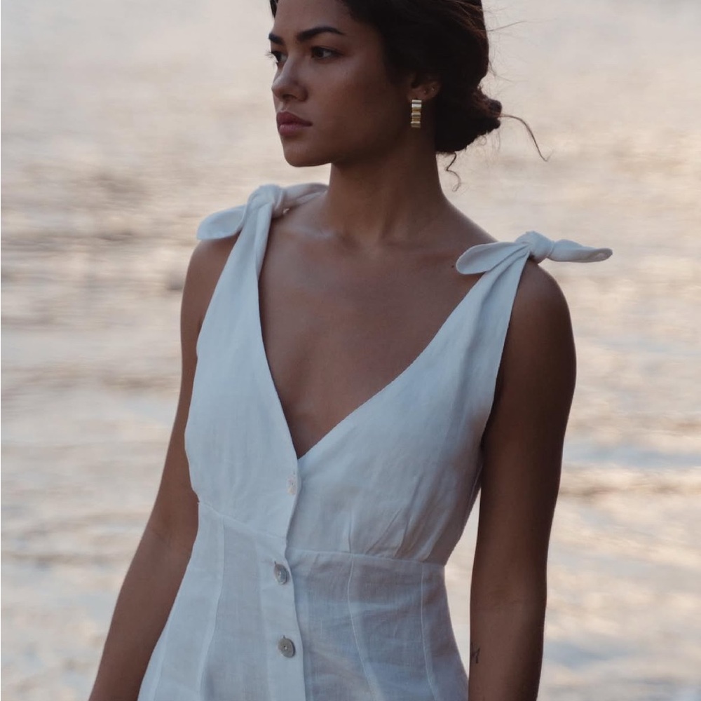 Muns | Linen Playa Dress